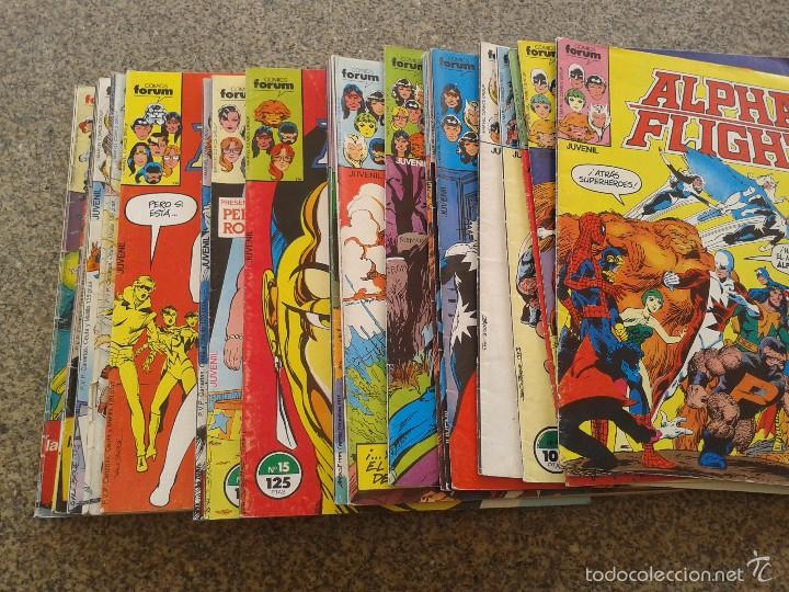 C&oacute;mics: ALPHA FLIGHT -- VOLUMEN 1 -- LOTE DE 23 NUMEROS -- FORUM -- - Foto 2