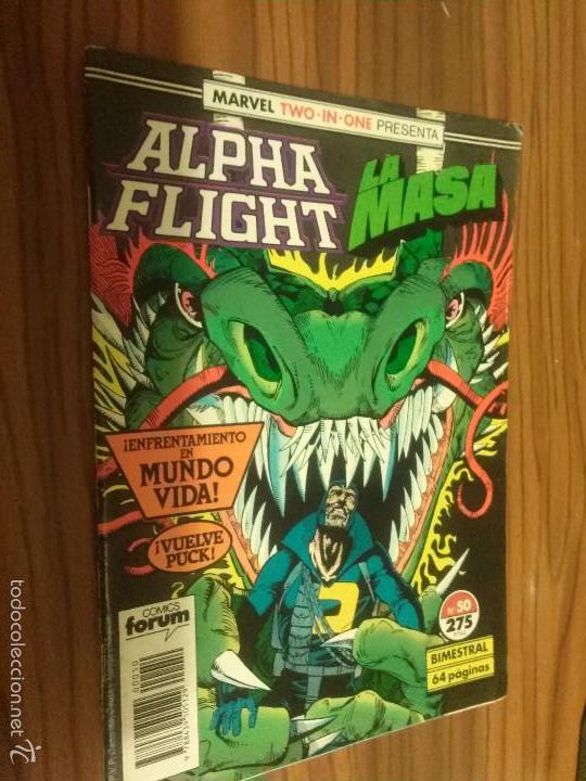 C&oacute;mics: ALPHA FLIGHT / LA MASA TWO IN ONE 50. GRAPA. BUEN ESTADO - Foto 1