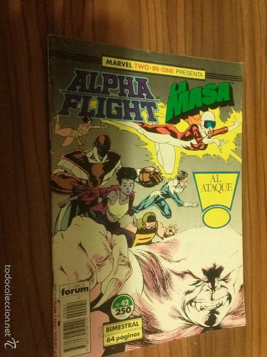 C&oacute;mics: ALPHA FLIGHT / LA MASA TWO IN ONE 42. GRAPA. BUEN ESTADO - Foto 1
