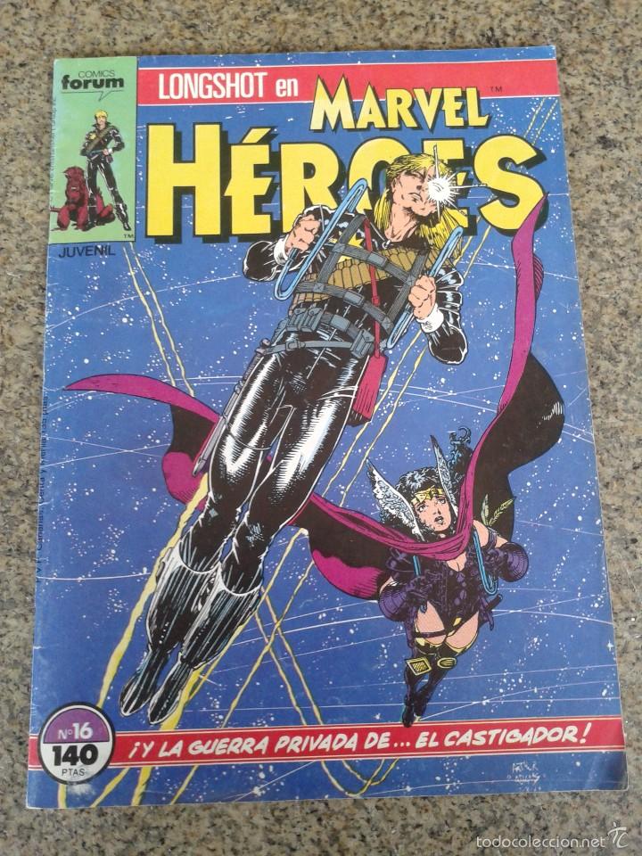 C&oacute;mics: MARVEL HEROES -- N&ordm; 16 -- LONGSHOT -- FORUM -- - Foto 1