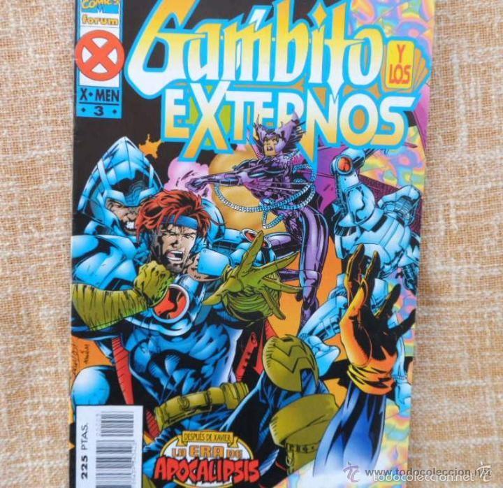 C&oacute;mics: GAMBITO Y LOS EXTERNOS N&ordm; 3 - FORUM - IMPECABLE - Foto 1