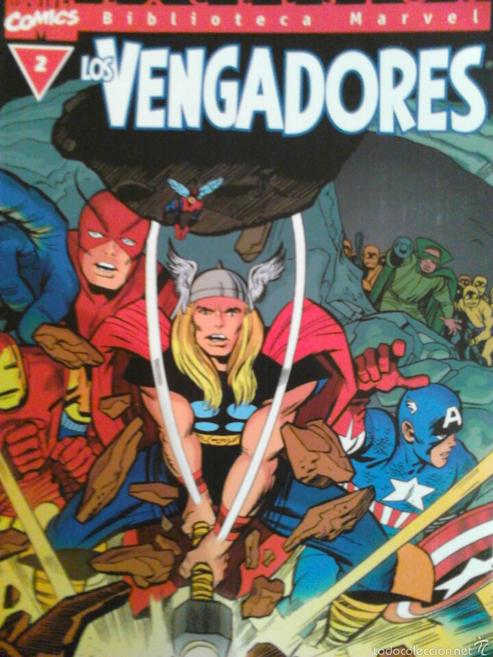 C&oacute;mics: Biblioteca Marvel Los Vengadores 2 l&iacute;nea Excelsior cj27 - Foto 1