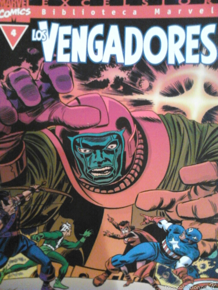 C&oacute;mics: Biblioteca Marvel Los Vengadores 4 l&iacute;nea Excelsior cj27 - Foto 1