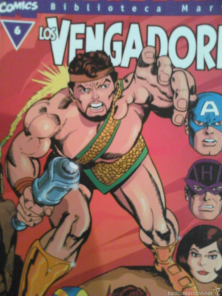 C&oacute;mics: Biblioteca Marvel Los Vengadores 6 l&iacute;nea Excelsior cj27 - Foto 1