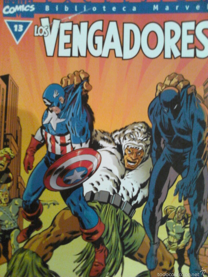 C&oacute;mics: Biblioteca Marvel Los Vengadores 13 l&iacute;nea Excelsior cj26 - Foto 1