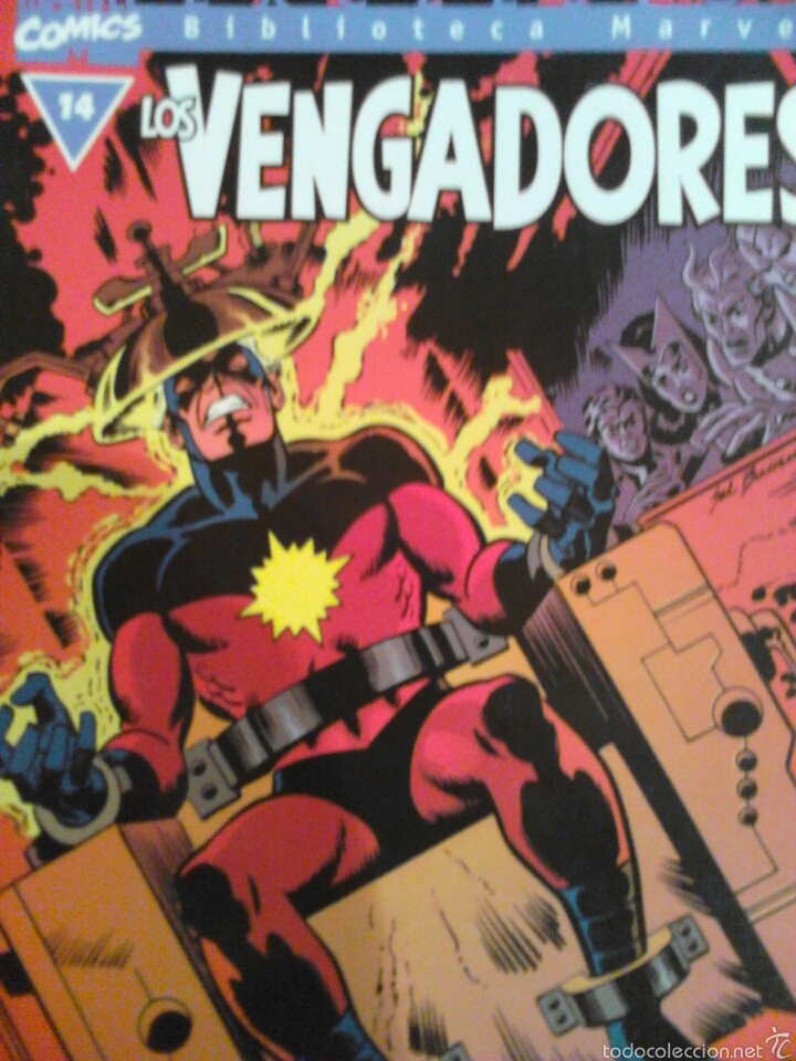 C&oacute;mics: Biblioteca Marvel Los Vengadores 14 l&iacute;nea Excelsior cj26 - Foto 1