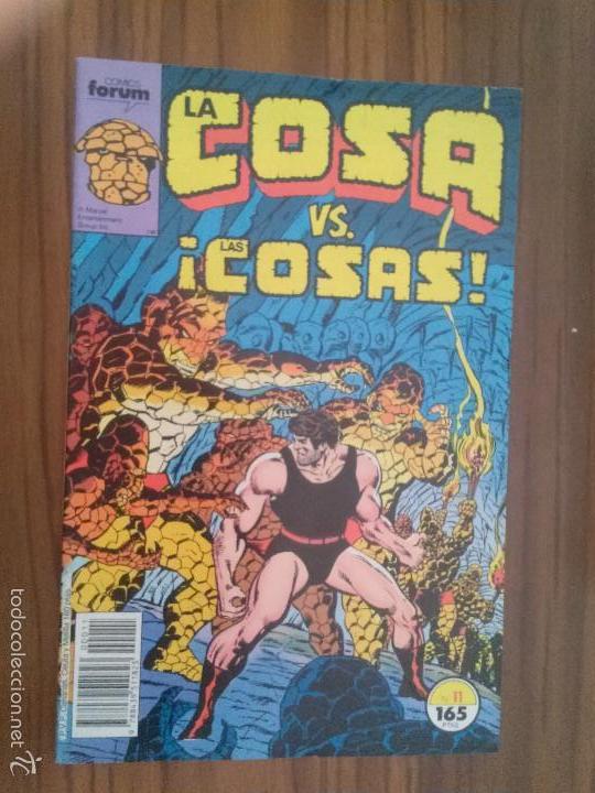 C&oacute;mics: LA COSA 11. VS. LAS COSAS.  GRAPA. BUEN ESTADO - Foto 1