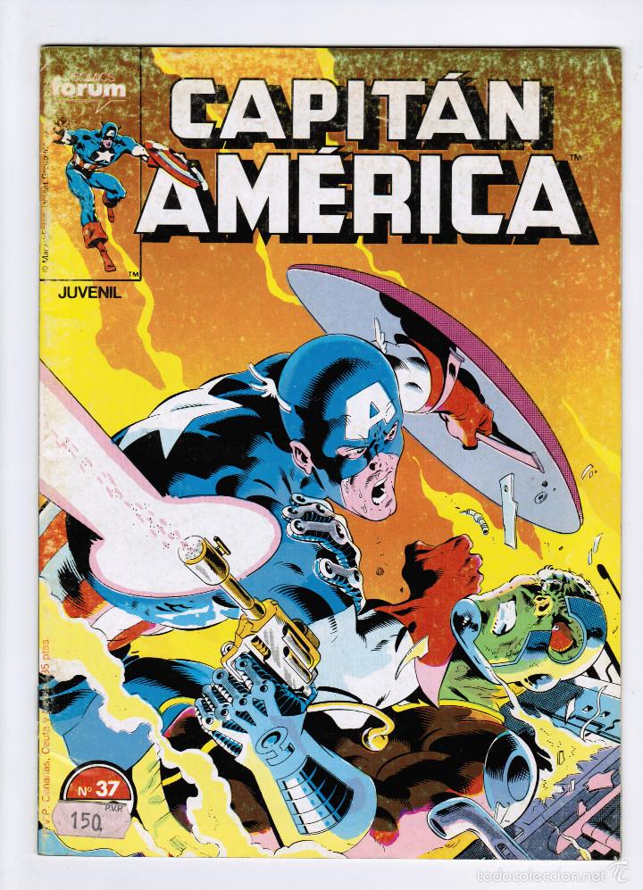 C&oacute;mics: CAPTAN AMERICA VOL 1 N&ordm; 37 - FORUM - Foto 1