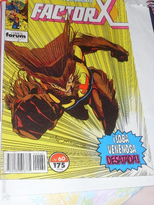 C&oacute;mics: FACTOR X. N&ordm; 60. VOL. 1. MARVEL COMICS. FORUM. - Foto 1