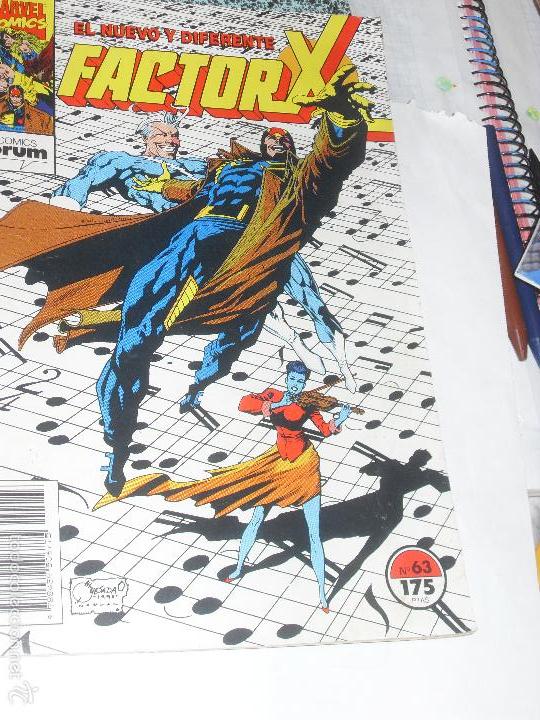 C&oacute;mics: FACTOR X. N&ordm; 63. VOL. 1. MARVEL COMICS. FORUM. - Foto 1