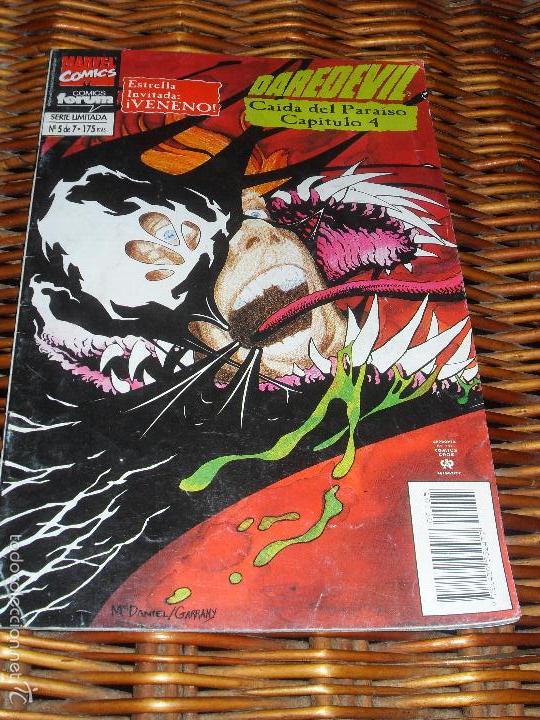 C&oacute;mics: DAREDEVIL N&ordm; 5 DE 7. CAIDA DEL PARAISO. MARVEL COMICS. FORUM. - Foto 1