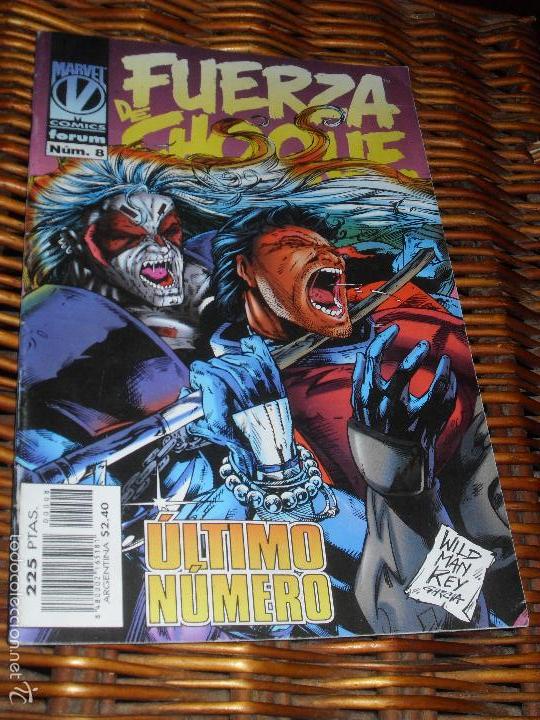 C&oacute;mics: FUERZA DE CHOQUE N&ordm; 8. VOL. 2. MARVEL COMICS. FORUM. - Foto 1