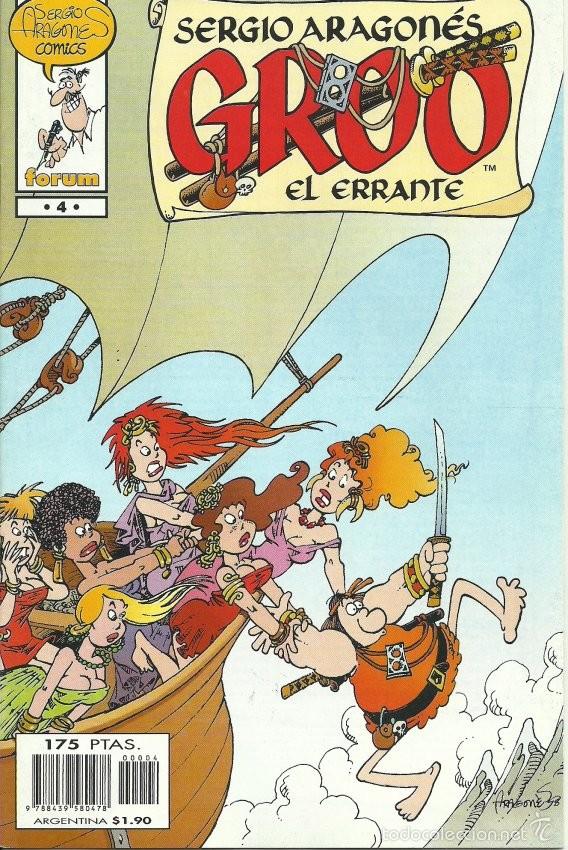 C&oacute;mics: GROO EL ERRANTE N&ordm; 4 - FORUM - IMPECABLE - Foto 1