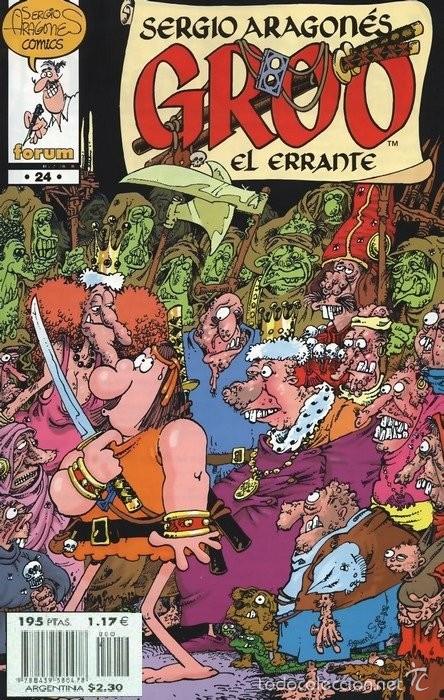 C&oacute;mics: GROO EL ERRANTE N&ordm; 24 - FORUM - IMPECABLE - Foto 1