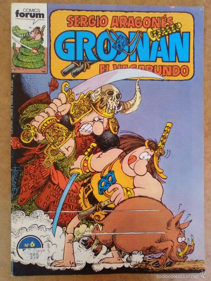 C&oacute;mics: GROONAN EL VAGABUNDO N&ordm; 6 - FORUM - IMPECABLE - Foto 1