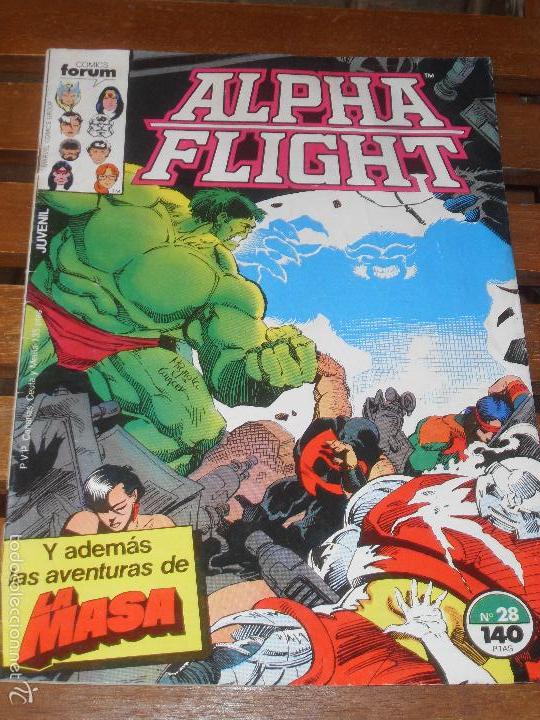 C&oacute;mics: ALPHA FLIGHT N&ordm; 28. VOL. 1. COMICS. FORUM. MARVEL - Foto 1
