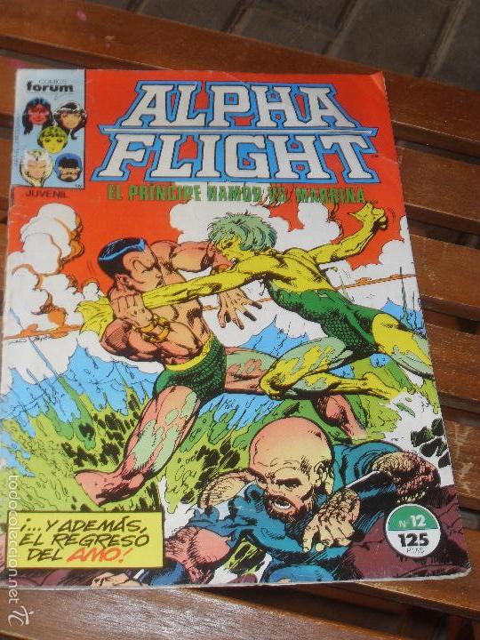C&oacute;mics: ALPHA FLIGHT N&ordm; 12. VOL. 1. COMICS. FORUM. MARVEL - Foto 1