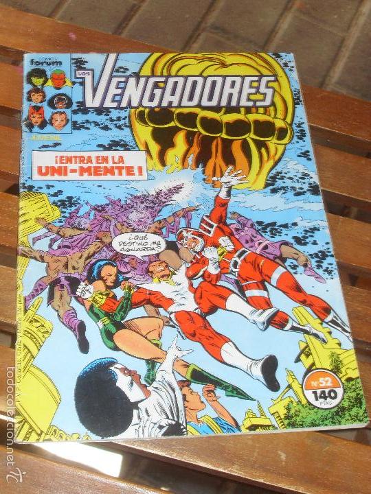 C&oacute;mics: LOS VENGADORES N&ordm; 52. VOL. 1. COMICS. FORUM. MARVEL - Foto 1