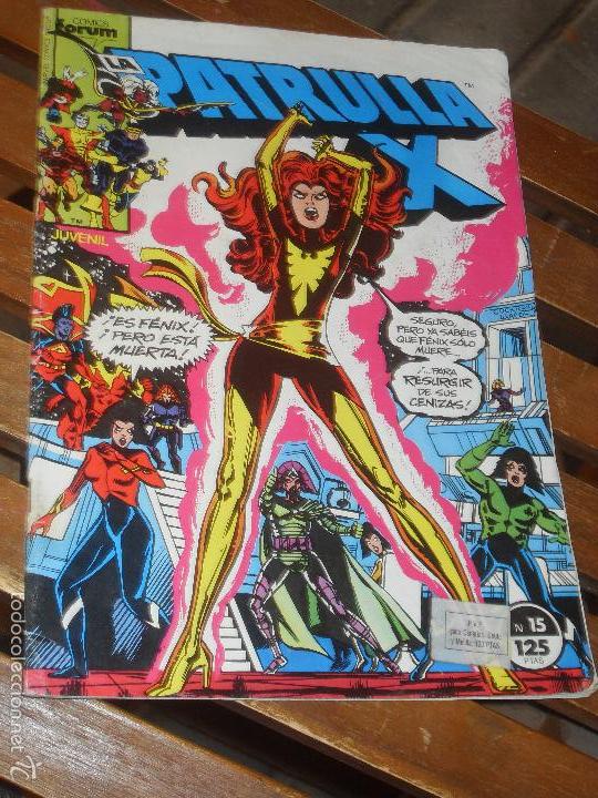 C&oacute;mics: LA PATRULLA X N&ordm; 15. VOL. 1. MARVEL COMICS. FORUM. - Foto 1