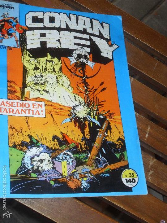 C&oacute;mics: CONAN REY N&ordm; 35. COMICS FORUM JUVENIL 1987 - Foto 1