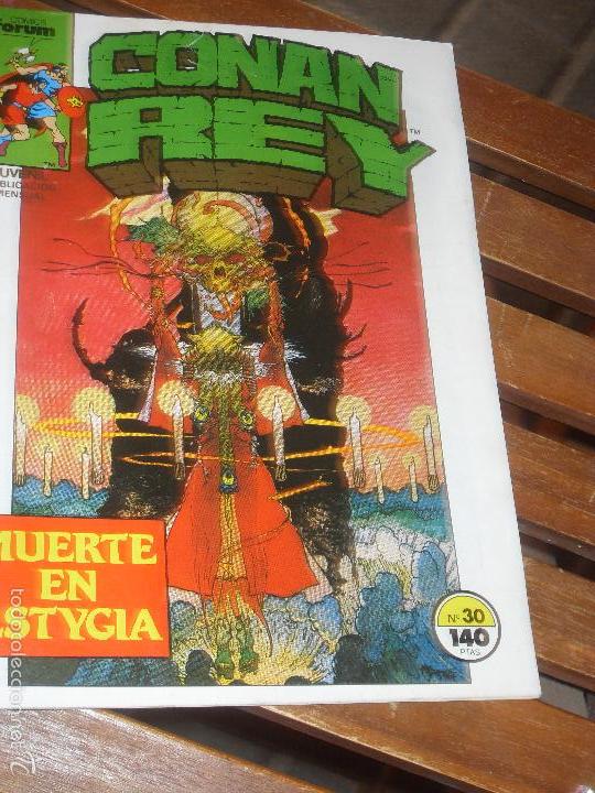 C&oacute;mics: CONAN REY N&ordm; 30. COMICS FORUM JUVENIL 1987 - Foto 1