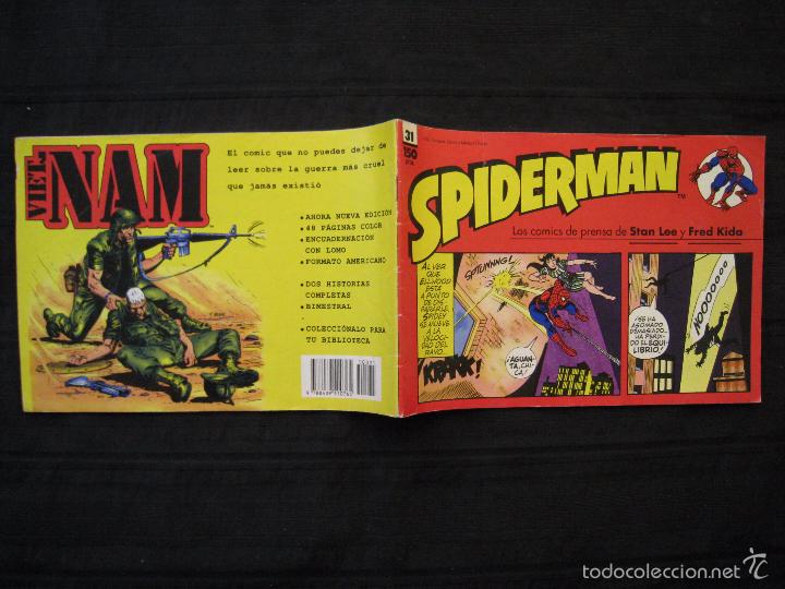 C&oacute;mics: SPIDERMAN - N&ordm; 31 - LOS COMICS DE PRENSA DE STAN LEE Y FRED KIDA - FORUM. - Foto 3