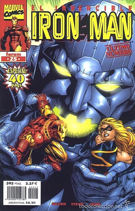 C&oacute;mics: IRON MAN VOL. 4 N&ordm; 25 - FORUM - IMPECABLE - Foto 1