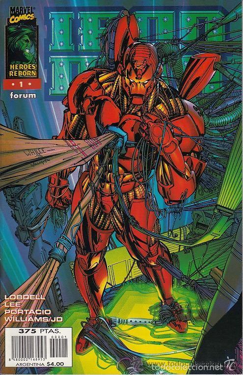 C&oacute;mics: IRON MAN HEROES REBORN N&ordm; 1 - FORUM - IMPECABLE - Foto 1