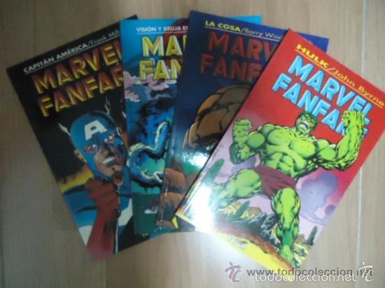 C&oacute;mics: MARVEL FANFARE COMPLETA 1 A 4 (FTO. PRESTIGIO) - FORUM - IMPECABLE - Foto 1