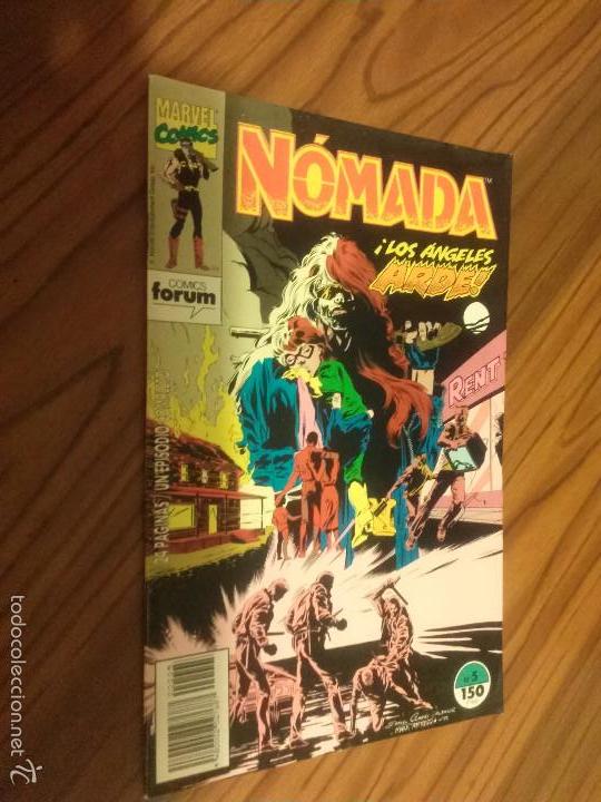 C&oacute;mics: NOMADA 5 LOS ANGELES ARDE GRAPA. BUEN ESTADO. - Foto 1