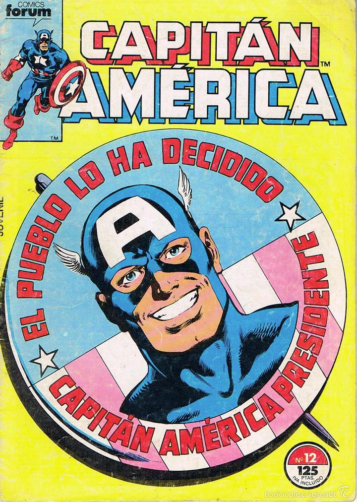 C&oacute;mics: CAPITAN AMERICA VOLUMEN 1 NUMERO 12 - Foto 1