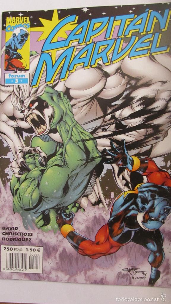 C&oacute;mics: CAPIT&Aacute;N MARVEL N&Uacute;MERO 3, A&Ntilde;O 2000 - Foto 1
