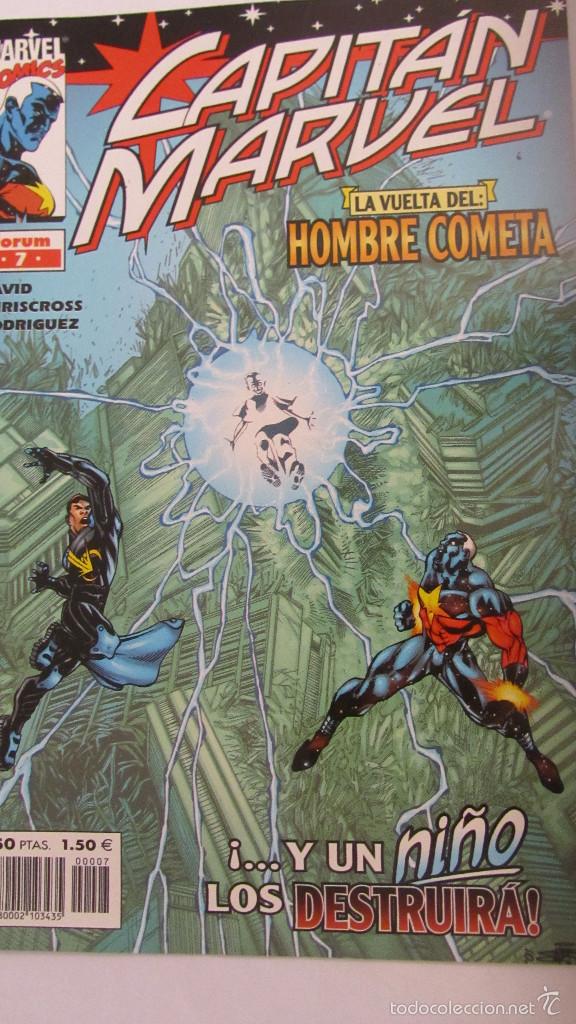 C&oacute;mics: CAPIT&Aacute;N MARVEL N&Uacute;MERO 7, A&Ntilde;O 2000, - Foto 1