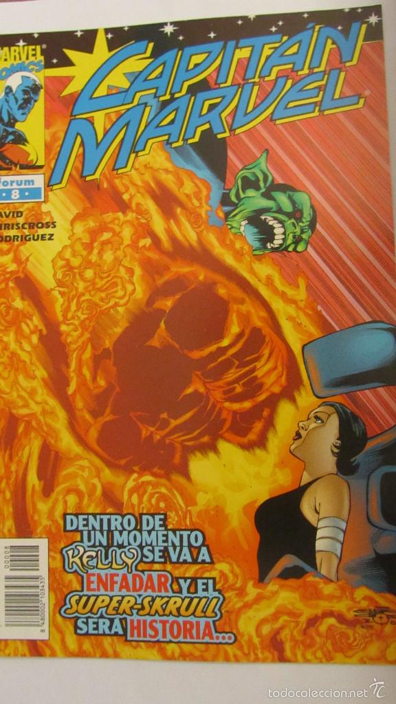 C&oacute;mics: CAPIT&Aacute;N MARVEL N&Uacute;MERO 8, A&Ntilde;O 2000, - Foto 1