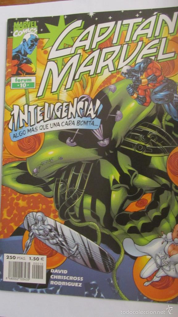 C&oacute;mics: CAPIT&Aacute;N MARVEL N&Uacute;MERO 10, A&Ntilde;O 2001 - Foto 1