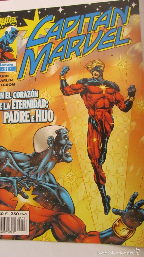 C&oacute;mics: CAPIT&Aacute;N MARVEL N&Uacute;MERO 11, A&Ntilde;O 2001, - Foto 1
