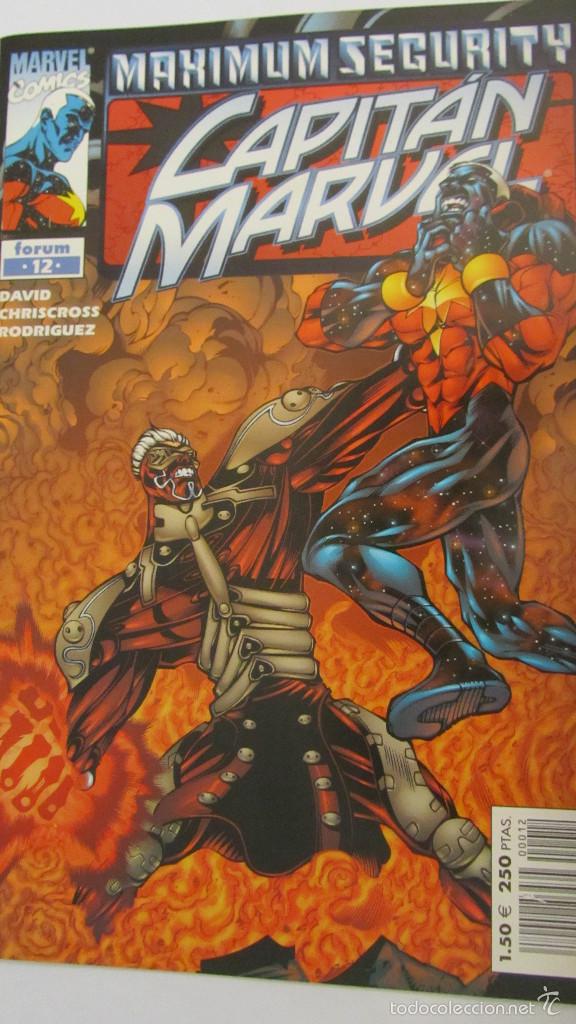 C&oacute;mics: CAPIT&Aacute;N MARVEL N&Uacute;MERO 12, A&Ntilde;O 2001, - Foto 1