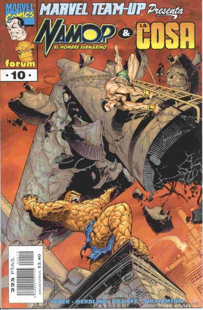 C&oacute;mics: MARVEL TEAM UP N&ordm; 10 - FORUM - IMPECABLE - Foto 1