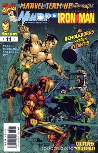 C&oacute;mics: MARVEL TEAM UP N&ordm; 11 - FORUM - ESTADO EXCELENTE - Foto 1