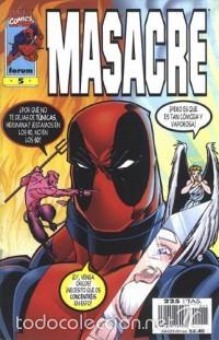 C&oacute;mics: MASACRE VOL. 3 N&ordm; 5 - FORUM - IMPECABLE - Foto 1