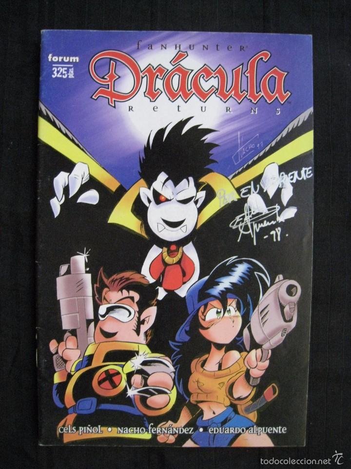 C&oacute;mics: FANHUNTER - DRACULA RETURNS - CON FIRMA EN PORTADA - FORUM. - Foto 1