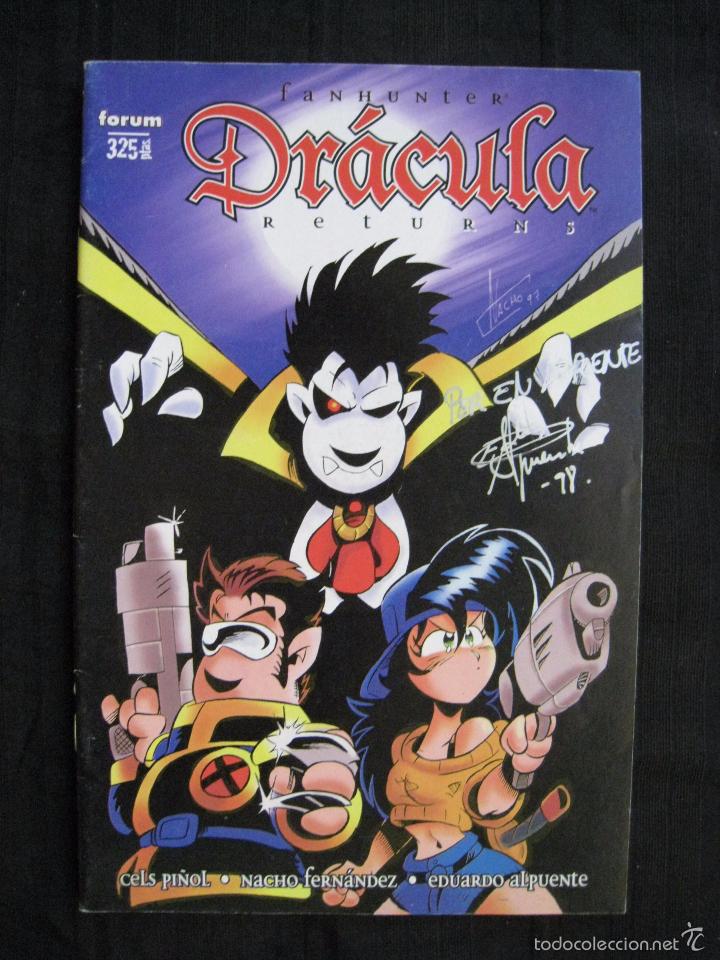 C&oacute;mics: FANHUNTER - DRACULA RETURNS - CON FIRMA EN PORTADA - FORUM. - Foto 2