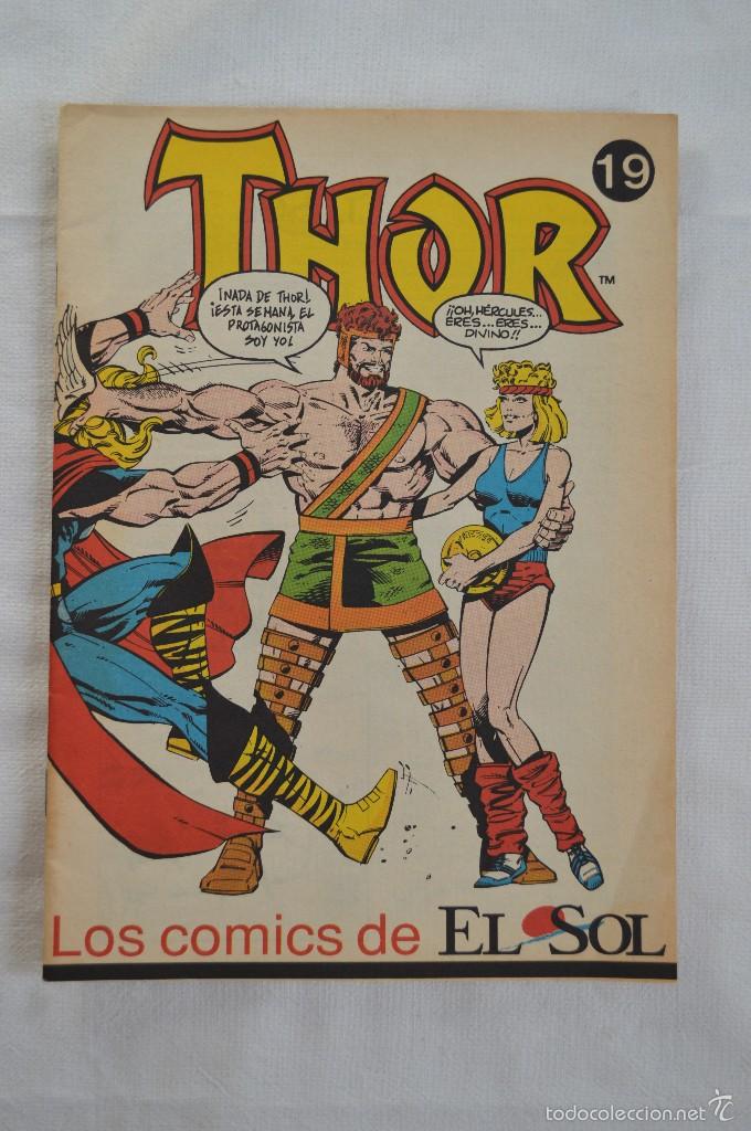 C&oacute;mics: Los comics de El Sol. N&ordm; 19. Thor. romanjuguetesymas. - Foto 1