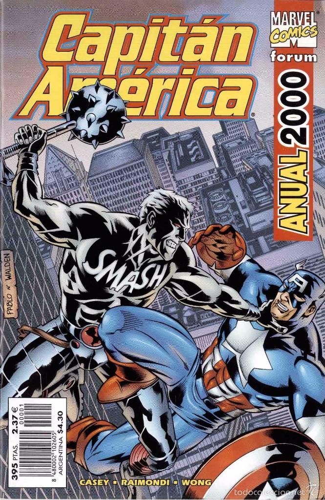 C&oacute;mics: ANUAL 2000. CAPITAN AMERICA - Foto 1