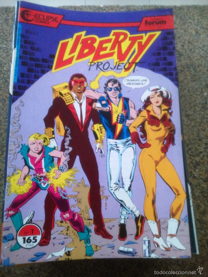 Comics: LIBERTY PROJECT -- N&ordm; 1 -- ECLIPSE COMICS / FORUM --