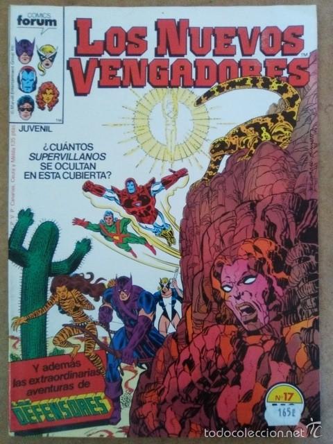 C&oacute;mics: LOS NUEVOS VENGADORES N&ordm; 17 - FORUM - IMPECABLE - Foto 1