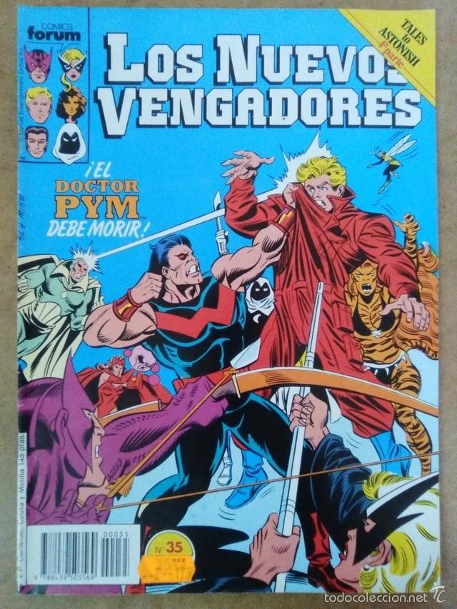 C&oacute;mics: LOS NUEVOS VENGADORES N&ordm; 35 - FORUM - IMPECABLE - Foto 1