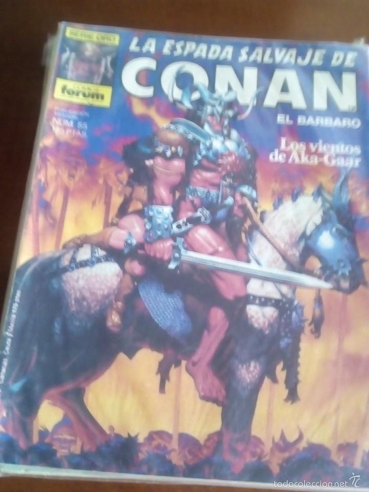C&oacute;mics: LA ESPADA SALVAJE DE CONAN N-55 - Foto 1