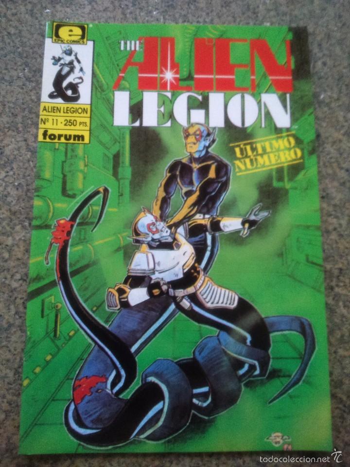 C&oacute;mics: ALIEN LEGION -- N&ordm; 11 -- ULTIMO NUMERO -- EPIC COMICS / FORUM -- - Foto 1