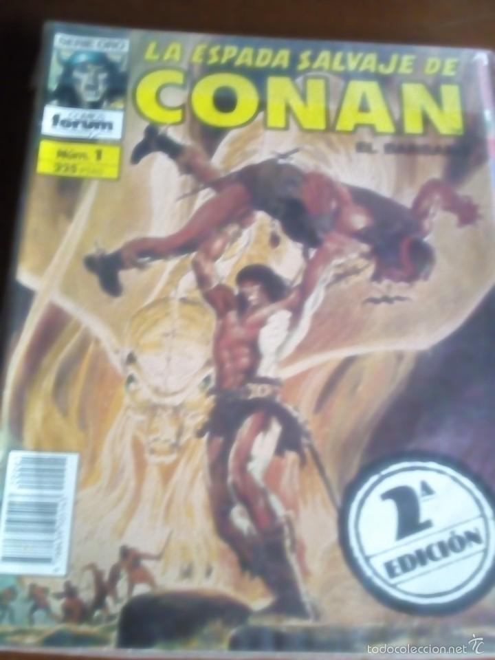 C&oacute;mics: LA ESPADA SALVAJE DE CONAN N-1 2 EDICION - Foto 1